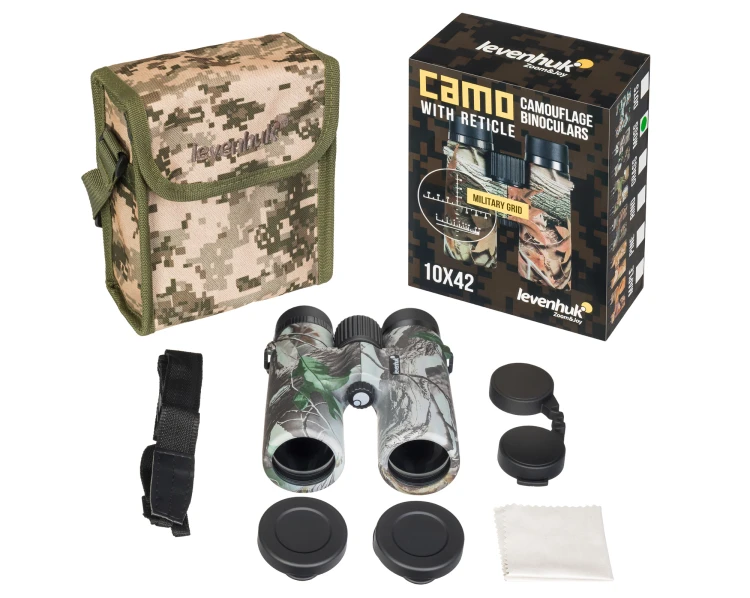 Lornetka Levenhuk Camo 10x42 z celownikiem-1611929