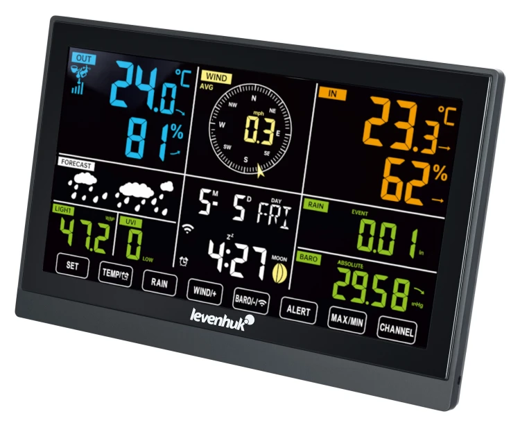 Stacja meteorologiczna Levenhuk Wezzer PLUS LP150-1649463