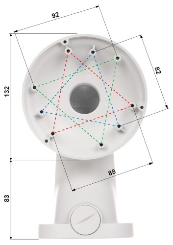 UCHWYT KAMERY A25_V2.0 TIANDY-1957640