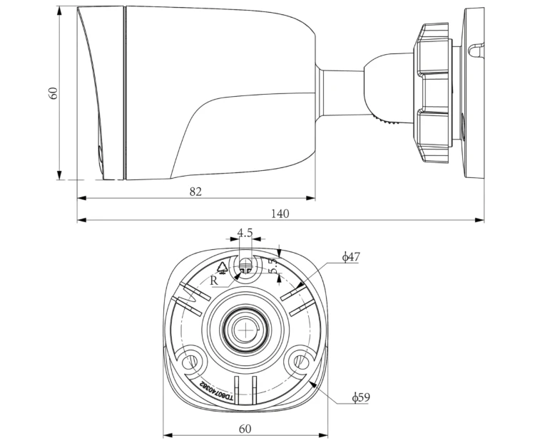KAMERA IP TC-C321N SPEC:I3/E/Y/2.8MM/V2.0 Analog Killer - 1080p 2.8mm TIANDY-1955601
