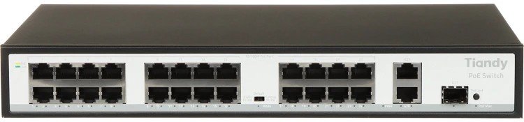 SWITCH POE TC-P3S027 SPEC:H/2421/AT/260 24-PORTOWY SFP TIANDY-1956758
