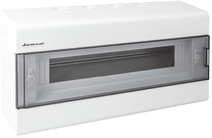 Rozdzielnica modułowa 1x18 natynkowa (N+PE) IP40 SRn-18 ELEKTRO-PLAST OPATÓWEK-1934950