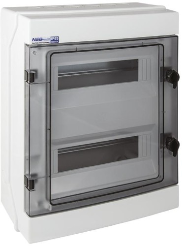 Rozdzielnica hermetyczna modułowa (500V AC, 1000V DC) 2x12 natynkowa (N+PE) IP65 RH-24 ELEKTRO-PLAST-1767729