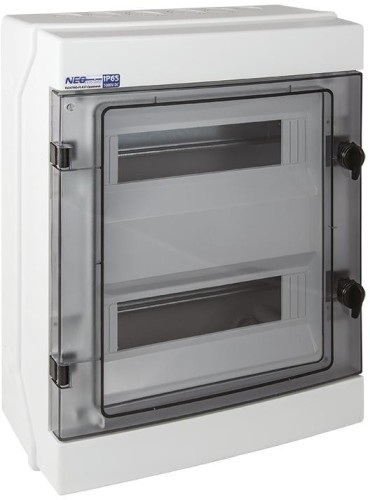 Rozdzielnica hermetyczna modułowa (500V AC, 1000V DC) 2x12 natynkowa (N+PE) IP65 RH-24 ELEKTRO-PLAST-1934952
