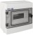 Rozdzielnica hermetyczna modułowa (500V AC, 1000V DC) 1x8 natynkowa (N+PE) IP65 RH-8 ELEKTRO-PLAST O-1834311