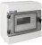 Rozdzielnica hermetyczna modułowa (500V AC, 1000V DC) 1x8 natynkowa (N+PE) IP65 RH-8 ELEKTRO-PLAST O-1899728