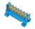 Listwa zaciskowa niska podstawa - 7 niebieska PAWBOL E.4023-1802500