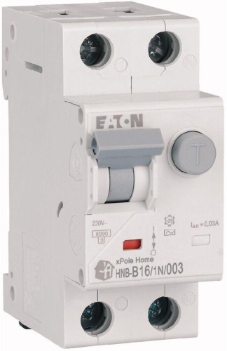 EATON WYŁĄCZNIK RÓŻNICONADPRĄDOWY B 16A 1P+N 2M 30MA AC 6KA-1948185
