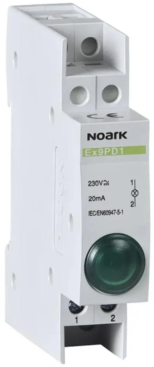 LAMPKA SYGNALIZACYJNA, 230V AC/DC, 1 ZIELONY Ex9PD1g Noark 102443 -1855456