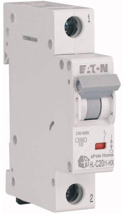 EATON WYŁĄCZNIK NADPRĄDOWY C 20A 1P 1M 6KA HN-C20/1-1948206