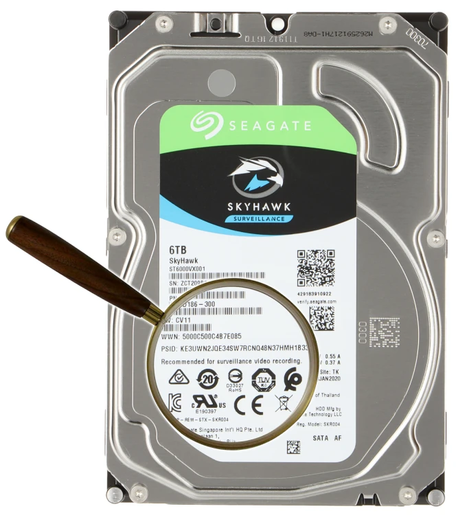 DYSK DO REJESTRATORA HDD-ST6000VX001 6TB 24/7 SURVEILLANCE SkyHawk SEAGATE-1329569