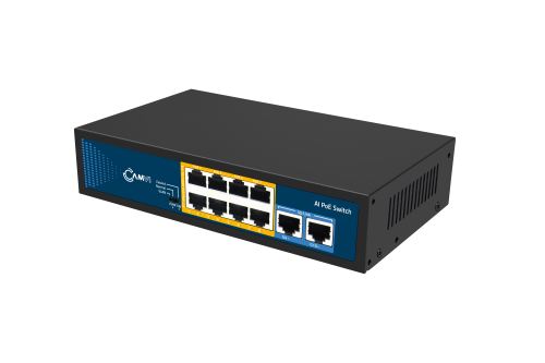 CAMVI CV-SW0802G – switch PoE 8+2 – widok z boku.png
