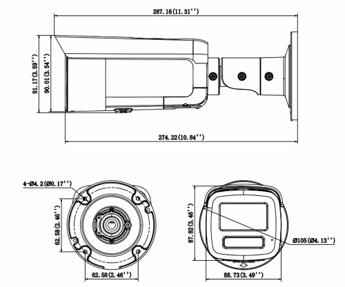 KAMERA IP DS-2CD26123G2-LIZS2UY/SL(2.8-12MM) Smart Hybrid Light AcuSense - 12Mpx 2.8... 12mm Hikvision-1954708
