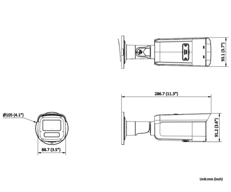 KAMERA IP DS-2CD2T46G2H-IS2U/SL(2.8MM)(EF) Smart Hybrid Light AcuSense - 4Mpx Hikvision-1971973