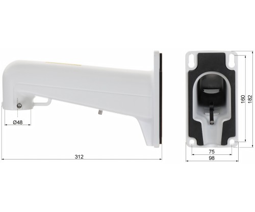 KAMERA IP SZYBKOOBROTOWA DS-2DE7A432IWG1-E AcuSense 4Mpx 5.5... 176mm Hikvision-1954581