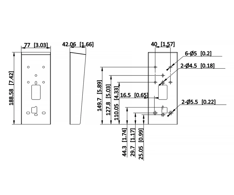 OBUDOWA NATYNKOWA DS-KAB805-S1 Hikvision-1874370