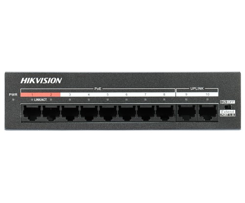 SWITCH POE DS-XS10-P 8-PORTOWY + 2X UPLINK Hikvision-1971552