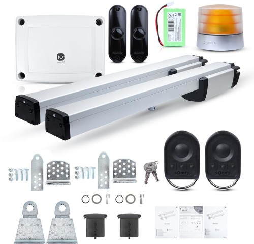 Zestaw Somfy Ixengo L 3S+ IO Comfort Pack do 8m bram dwuskrzydłowych-1953074