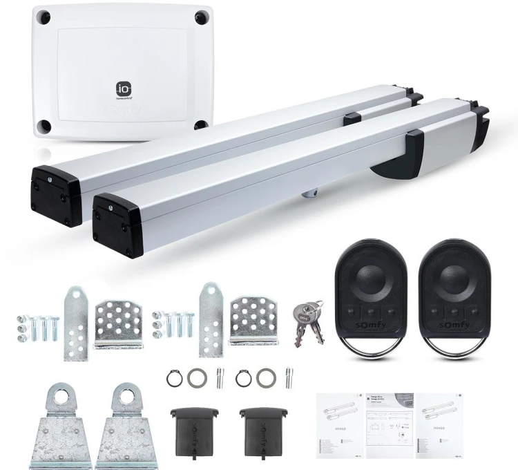 Zestaw Somfy Ixengo L 3S+ IO Standard Pack do 8m bram dwuskrzydłowych-1953122