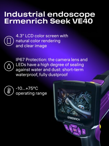 Kamera inspekcyjna Ermenrich Seek VE40-1942591