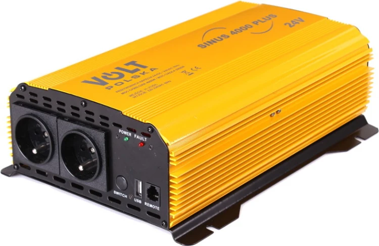PRZETWORNICA VOLT POLSKA SINUS PLUS 4000 24V / 230V 2000/4000W-1893494