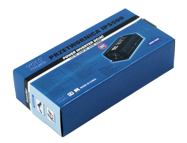 PRZETWORNICA VOLT POLSKA IPS-500 12V / 230V 350/500 W-1607581