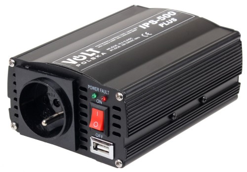 PRZETWORNICA VOLT POLSKA IPS-500 PLUS 12V / 230V 350/500 W-1891443
