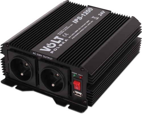 PRZETWORNICA VOLT POLSKA IPS-1200 24V 230V 800/1200W-1829348
