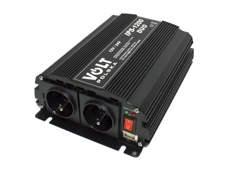 PRZETWORNICA VOLT POLSKA IPS-1200 DUO 12V 24V/230V 600X1200W-1895786