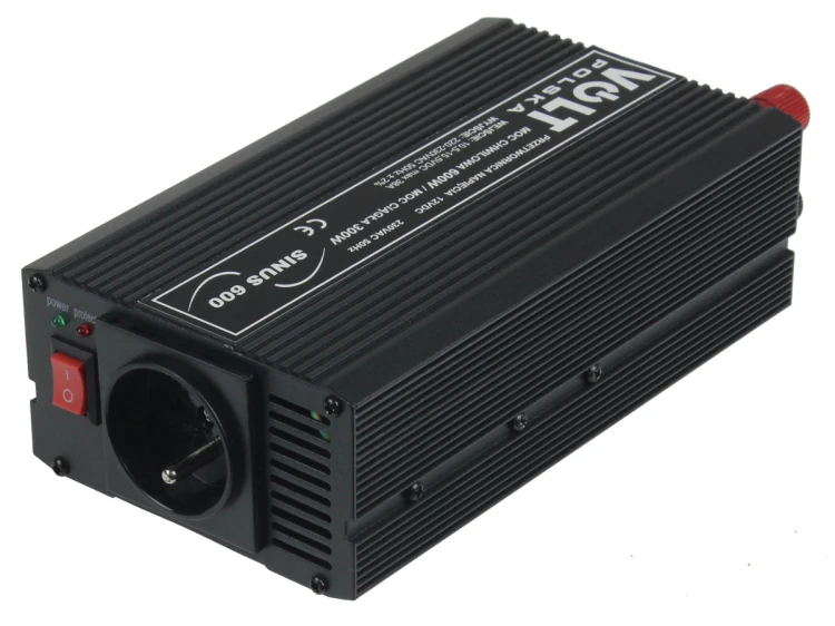 PRZETWORNICA VOLT POLSKA SINUS 600 12V / 230V 300/600W-1891477