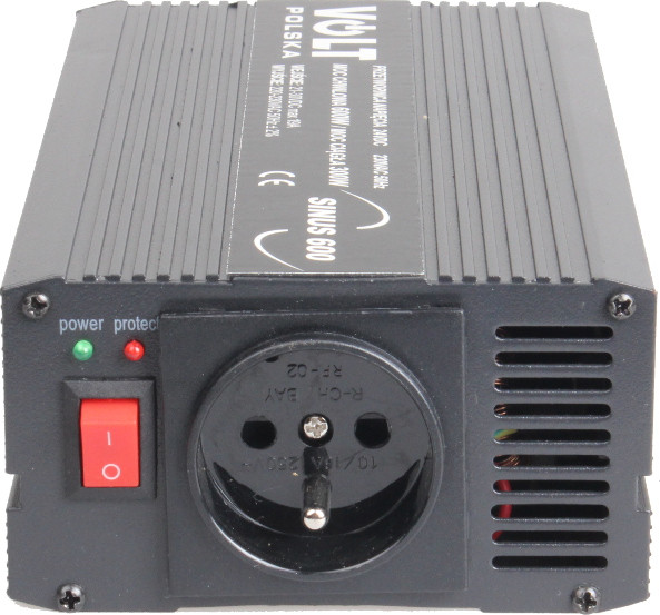 PRZETWORNICA VOLT POLSKA SINUS 600 24V / 230V 300/600W-1891482