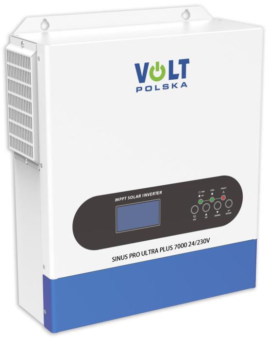 Przetwornica Inwerter solarny Volt Polska SinusPro ULTRA PLUS 7000 24/230V (3500/7000W) Wi-Fi + 100A-1776498
