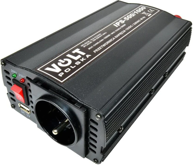 PRZETWORNICA VOLT POLSKA IPS-500/1000 12V/230V 500/1000 W-1825862