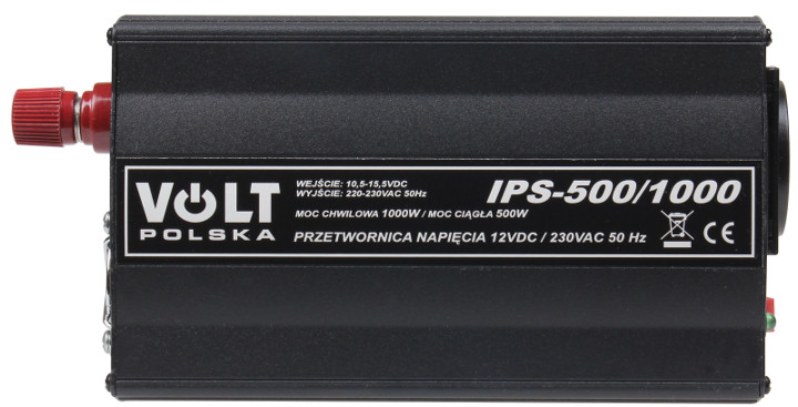 PRZETWORNICA VOLT POLSKA IPS-500/1000 12V/230V 500/1000 W-1891628