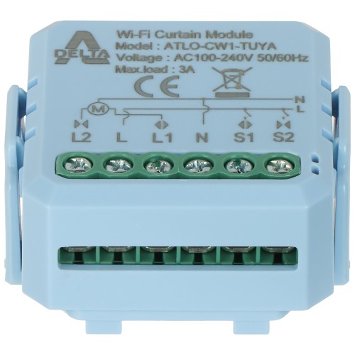 INTELIGENTNY STEROWNIK ROLET ATLO-CW1-TUYA Wi-Fi, Tuya Smart-1769252