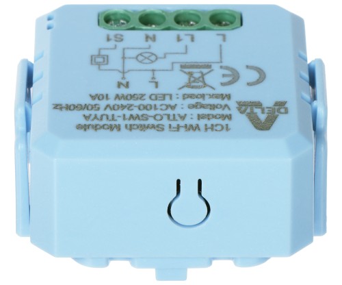 INTELIGENTNY STEROWNIK OŚWIETLENIA LED ATLO-SW1-TUYA Wi-Fi, Tuya Smart-1769243