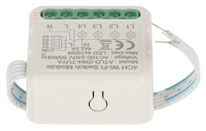 POCZWÓRNY INTELIGENTNY STEROWNIK OŚWIETLENIA LED ATLO-SW4-TUYA Wi-Fi, Tuya Smart-1568794