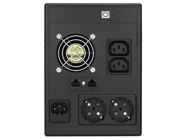 UPS POWERWALKER LINE-INTERACTIVE 1500VA 2X SCHUKO + 2XIEC OUT, RJ11/RJ45 IN/OUT, USB, LCD-1151212