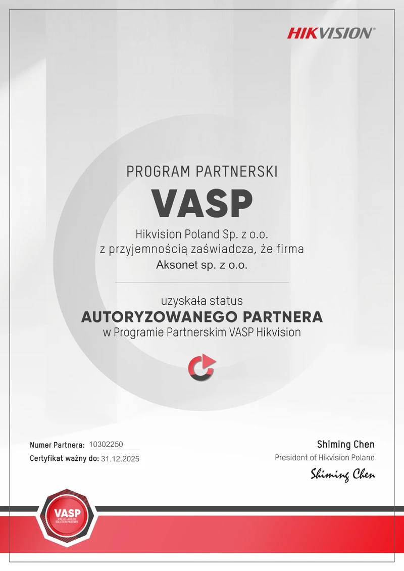 Hikvision VASP