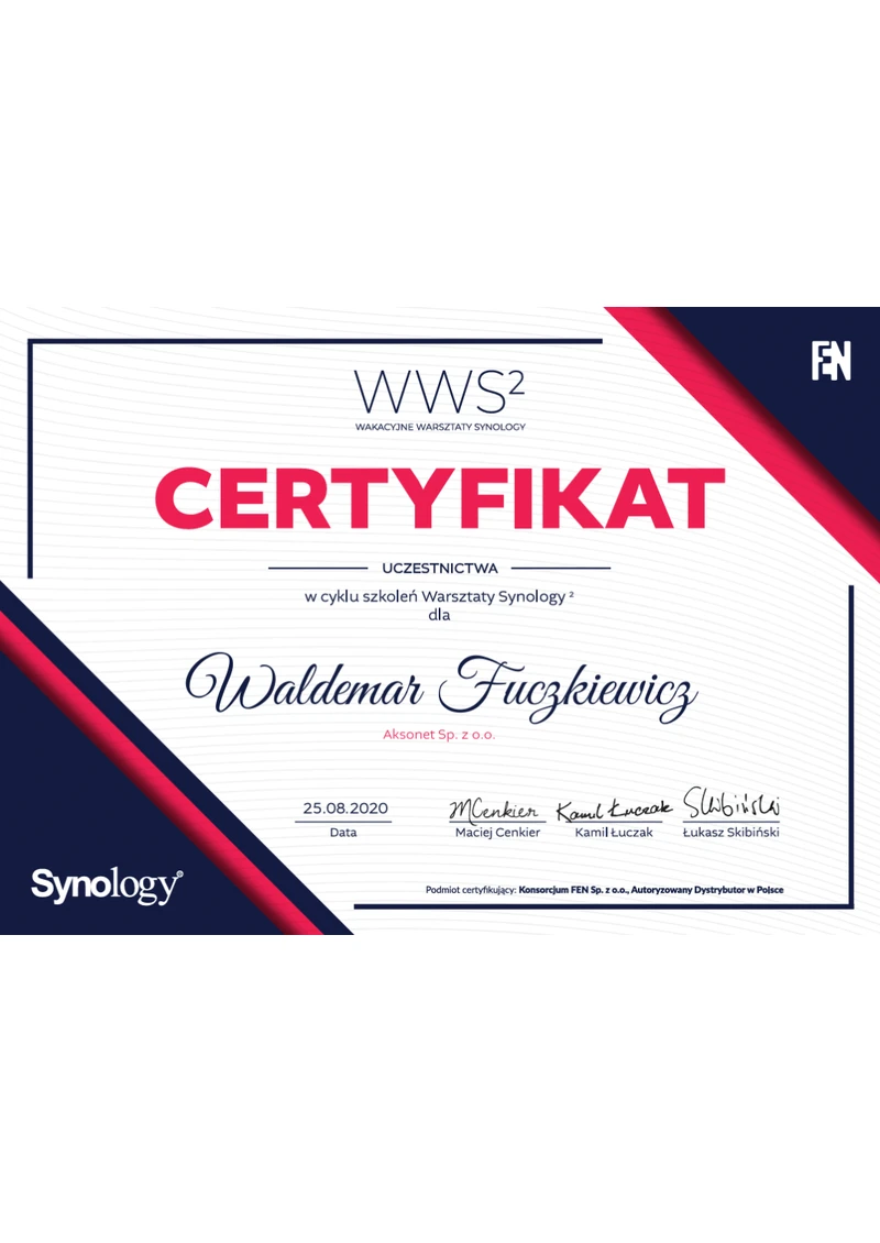 Warsztaty Synology