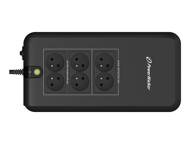UPS POWERWALKER OFFLINE 600VA 4X PL + 2X PL OUT-1151447