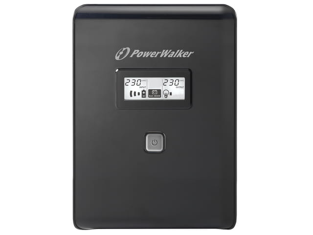 UPS POWERWALKER LINE-INTERACTIVE 1500VA 2X SCHUKO + 2XIEC OUT, RJ11/RJ45 IN/OUT, USB, LCD-1151213