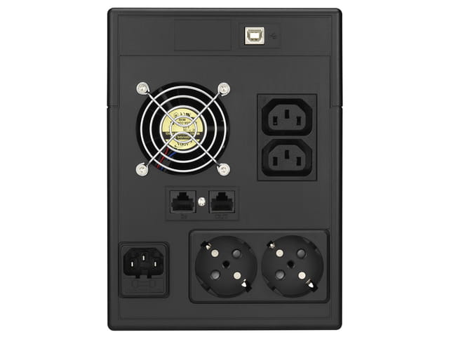 UPS POWERWALKER LINE-INTERACTIVE 2000VA 2X SCHUKO + 2XIEC OUT, RJ11/RJ45 IN/OUT, USB, LCD-1151240