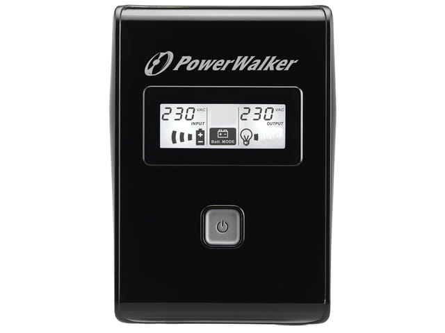 UPS POWERWALKER LINE-INTERACTIVE 650VA 2X SCHUKO OUT, RJ11 IN/OUT, USB, LCD-1151345