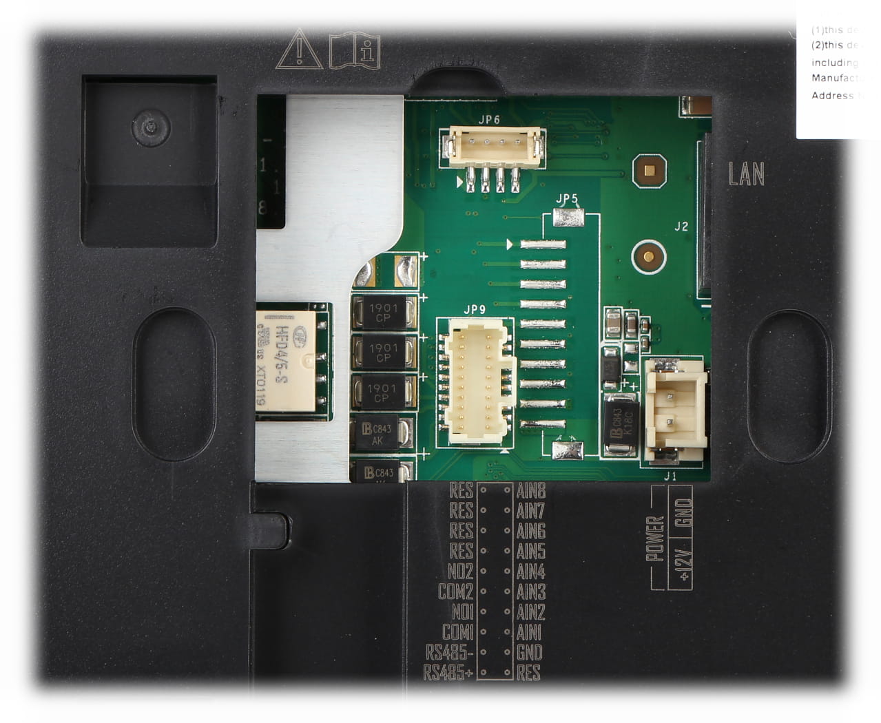 PANEL WEWNĘTRZNY IP DS-KH8520-WTE1/EU HIKVISION-990802