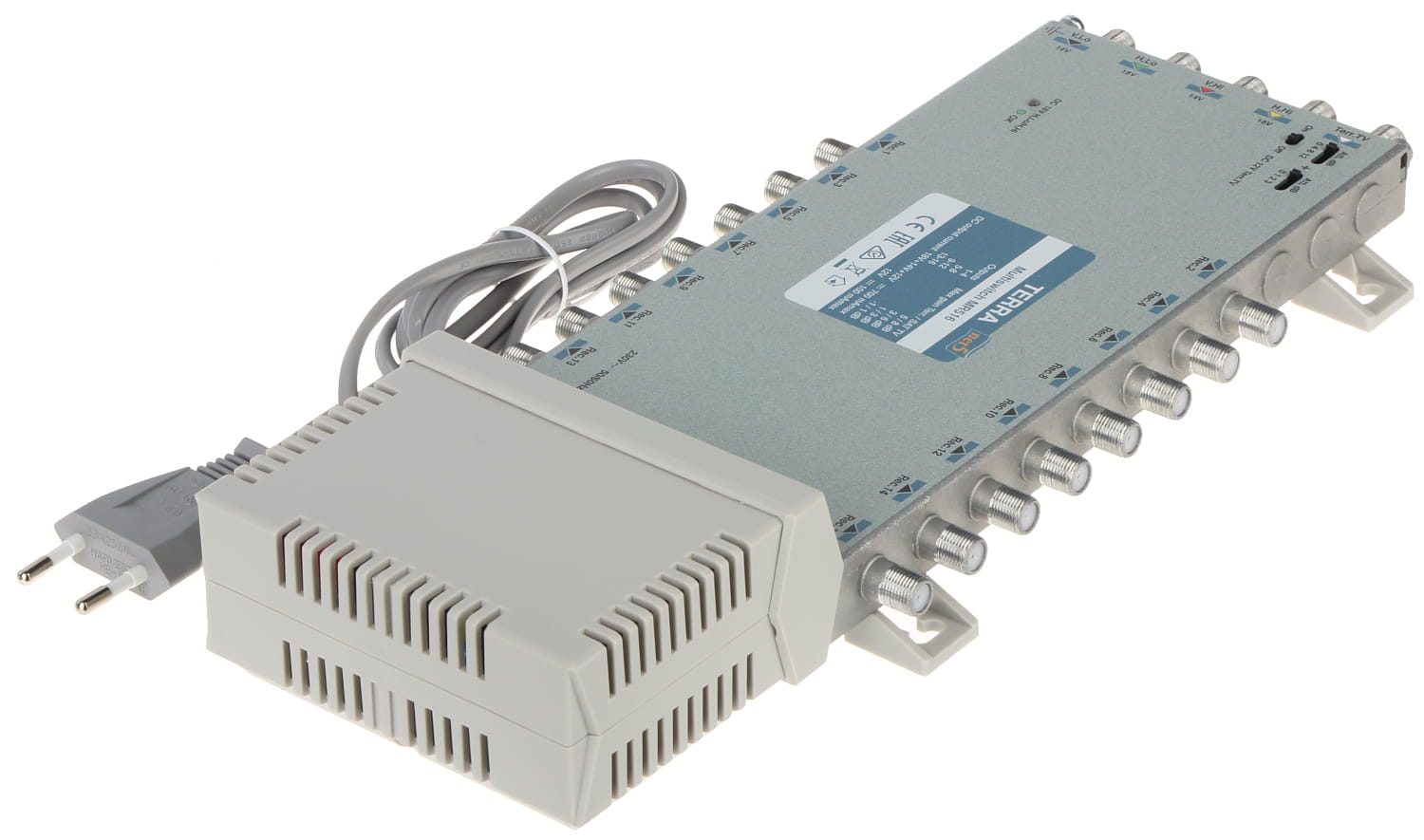 MULTISWITCH MR-516 5 WEJŚĆ/16 WYJŚĆ TERRA-921649