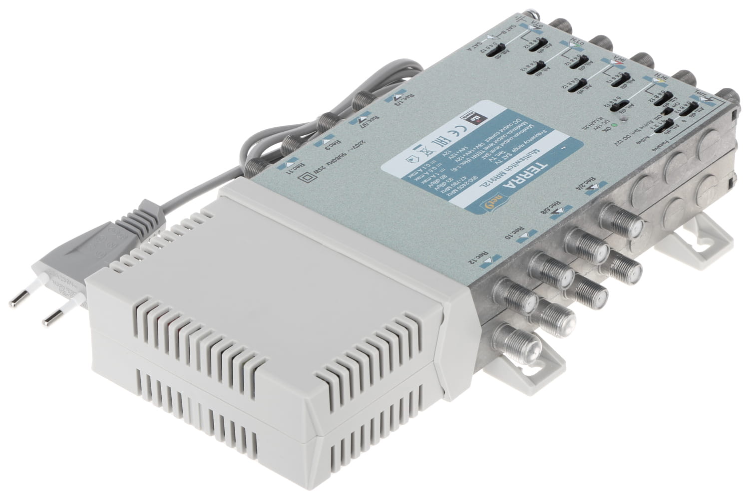 MULTISWITCH MR-912L 9 WEJŚĆ/12 WYJŚĆ TERRA-1071449