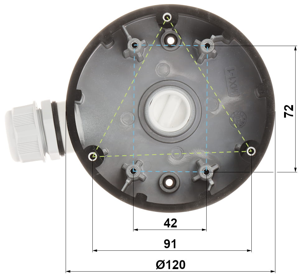 UCHWYT KAMERY DS-1280ZJ-DM46 Hikvision-1193499
