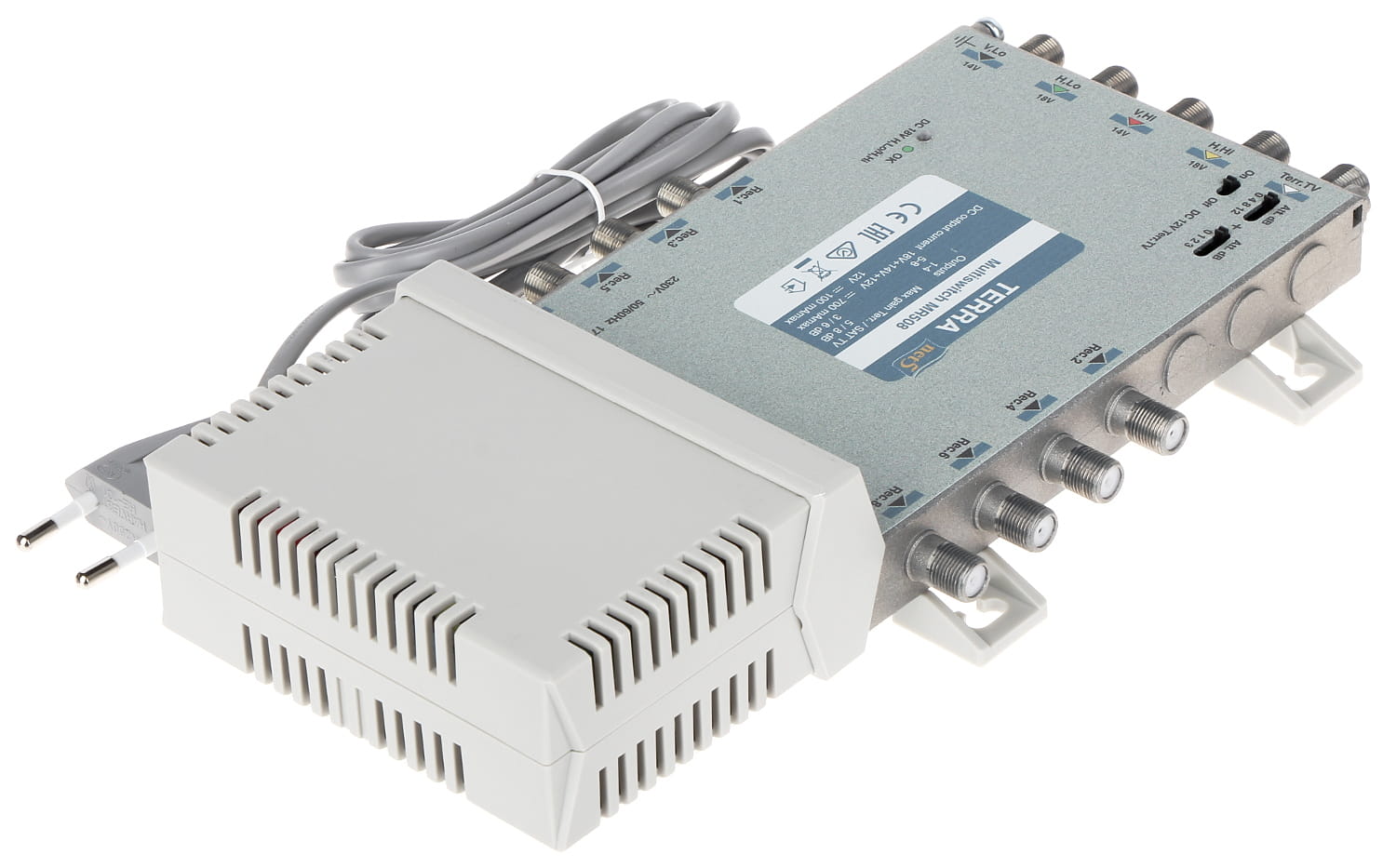 MULTISWITCH MR-508 5 WEJŚĆ/8 WYJŚĆ TERRA-919897