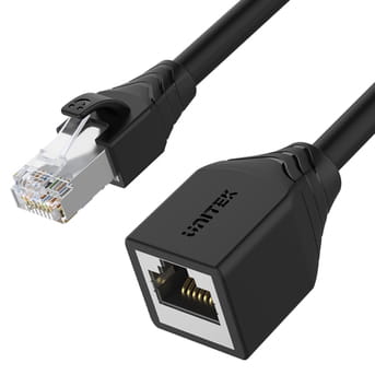 Unitek przedłużacz RJ-45 (8P8C) M-F Cat 6 STP 0,5m-1203558